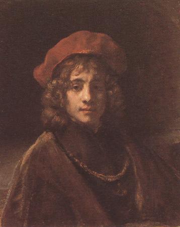 REMBRANDT Harmenszoon van Rijn Portrait of Titus (mk33) oil painting image